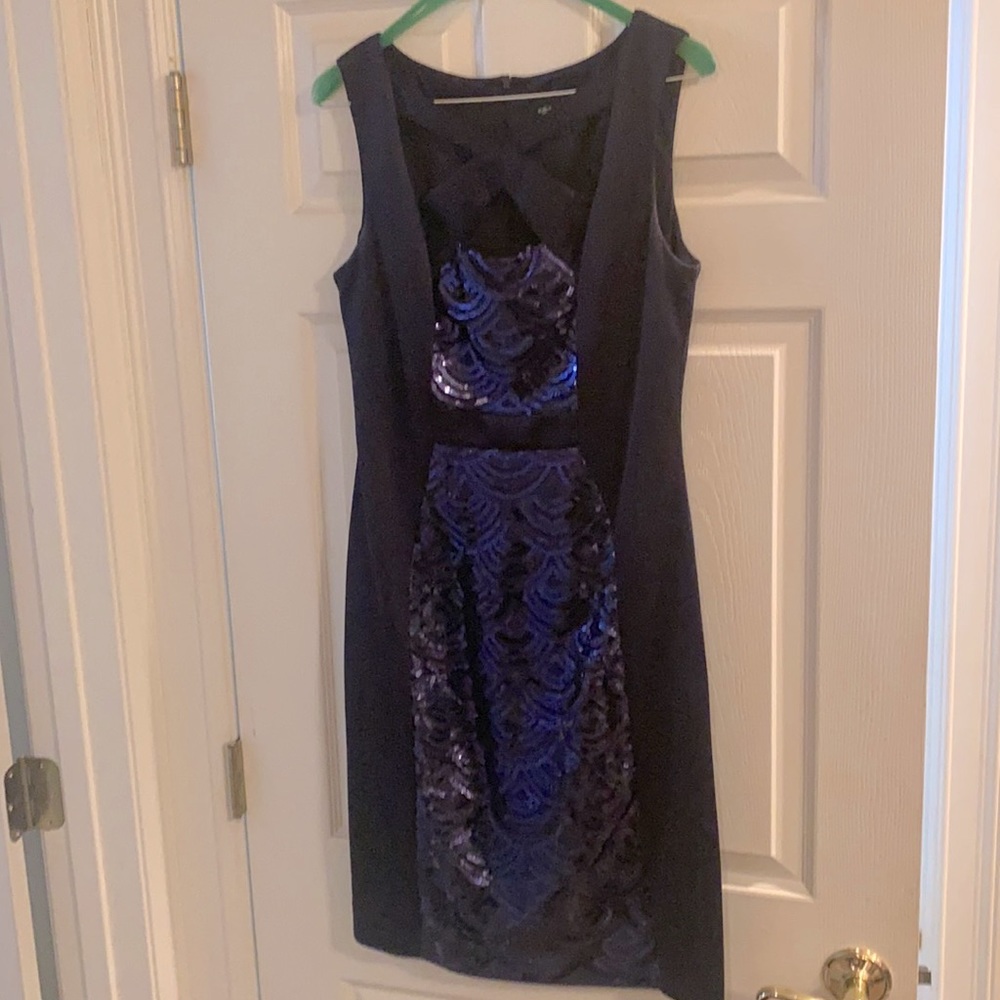 Size 8 formal dress with sequins